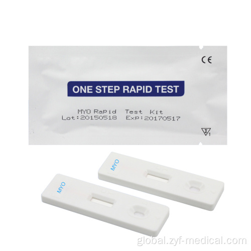 Myo Test 4mm MYO Myoglobin Test Cassette MYO test kit Manufactory